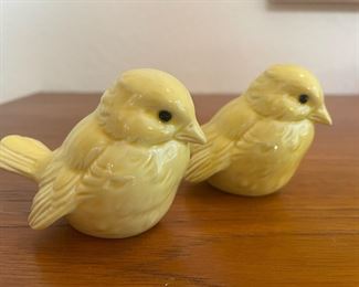 2 Goebel Yellow Chick Figurines - CV74