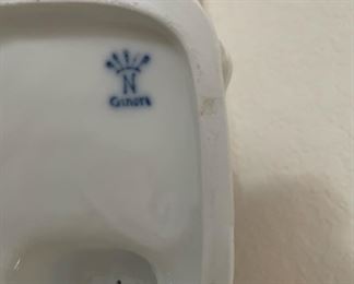 Ginori Figurine of Gentleman Writing