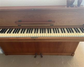 Mid Century Upright Piano