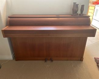 Mid Century Upright Piano