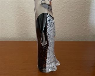 Mantorp Blown Glass Penguin - Made in Sweden