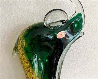 Murano Blown Glass Elephant