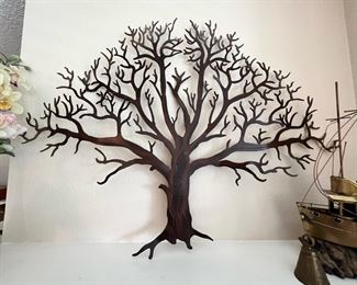 Metal Tree Wall Art