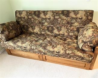 Bed Lounge Sofa with Map Design