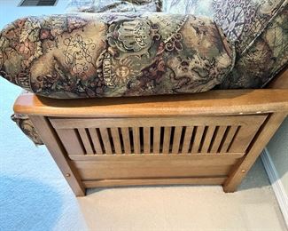 Bed Lounge Sofa with Map Design