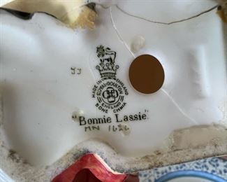 Royal Doulton - Bonnie Lassie # 1626