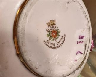 Staffordshire Bone China Floral Bouquet 