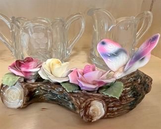 Thorley Staffordshire China Floral Figurine