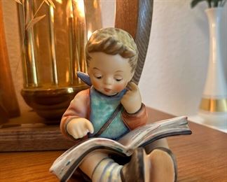 Hummel Figurines - Thoughtful #415, Girl with Doll #239,Culprits # 56, Latest News # 184, Spring Cheer # 72, Soloist #135
