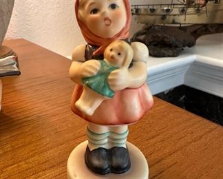 Hummel Figurines - Thoughtful #415, Girl with Doll #239,Culprits # 56, Latest News # 184, Spring Cheer # 72, Soloist #135