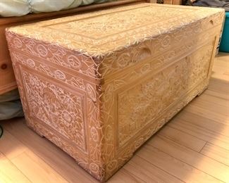 Carved Storage Chest 