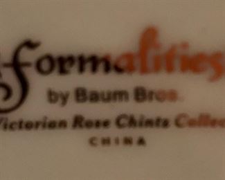 Formalities by Baum Bros Teapots 