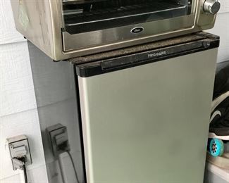 Oster Toaster Oven and Frigidaire Mini Fridge 