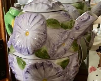 Floral Tea-for-One Set 