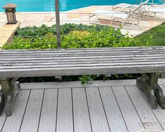 Outdoor Teak Bench