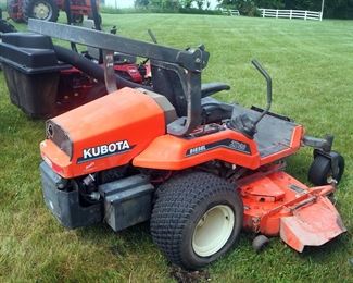 Kubota ZD28 Diesel Powered Zero Turn Mower With 72" Deck, 1143 Hours Showing