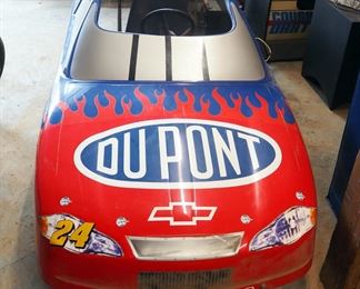 Tecumseh Power Sport Golf Cart With Jeff Gordon Nascar Shell, Single Steer