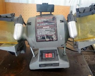 Craftsman 6" Bench Grinder, Model 319.190021, Powers On