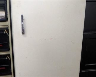 Vintage Co-Op Refrigerator, 59" x 32" x 21"