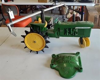 John Deere Engine Plate Cover, And John Deere 4010 Diesel Tractor Lawn Sprinkler