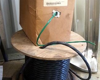 Electrical Alcatel Cable, Marked Ultrex 1202 600V 10AWG, And Power Limited CL3 Circuit Cable