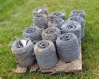 Double Stranded Barbless Fencing Wire, Qty 12 Spools