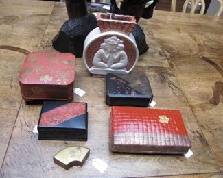 Lacquer boxes