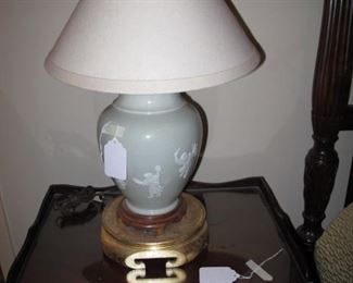 Celadon lamp