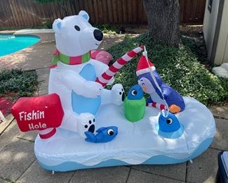 Inflatable Fishin Hole