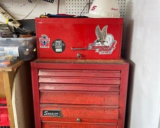 Snap-on Tool Chests and Hard Hat