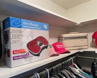 Foot Massager, Caps, Luggage
