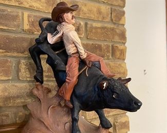 Bull Rider Figurine