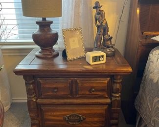 Nightstand, Lamp