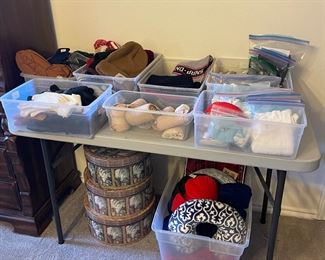 Gloves, Hats, Scarves, Braces, etc.