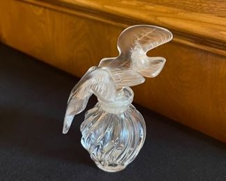 Vintage Lalique L’Air Du Temps Perfume Bottle