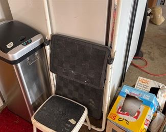 Ladder, Electric Trashcan, Stepstool