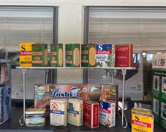 Vintage Spice Cannisters