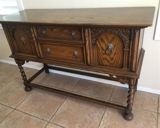 Antique small size buffet