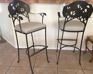 Heavy duty bar stools - set of 2