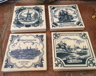 Nautical theme tiles