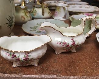 Cream & sugar antique