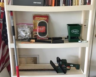 Misc garage items books