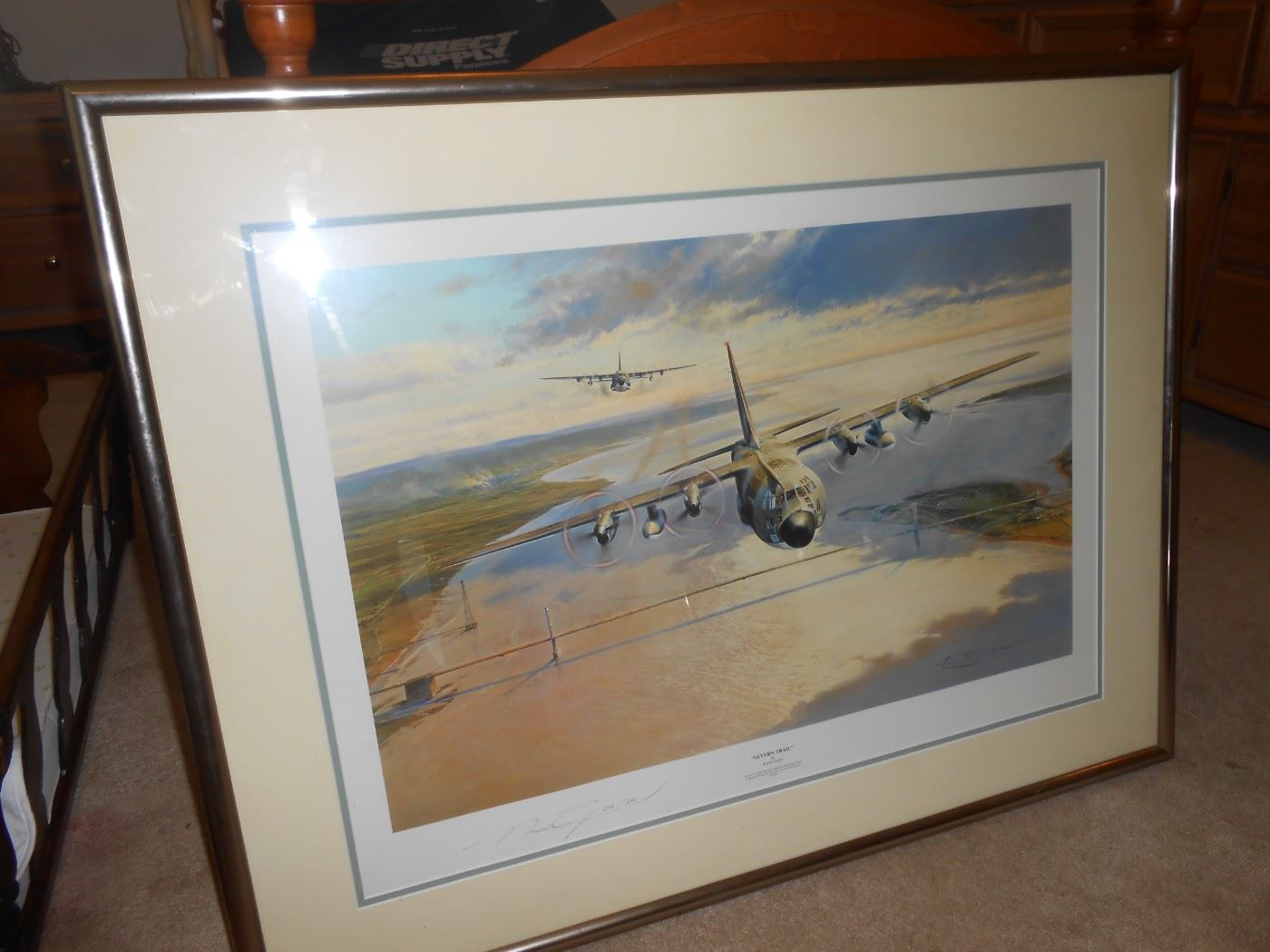 Robert Taylor signed print