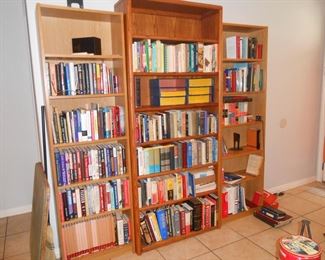 Books and book shelves
