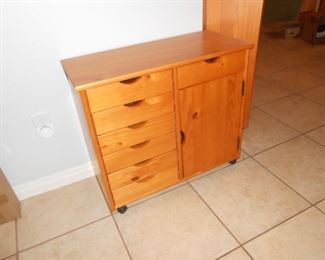 MCM style file cabinet