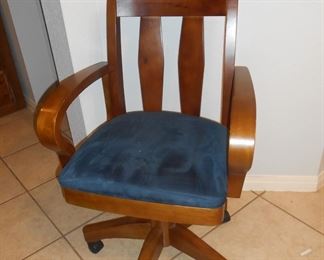 Wooden office chair