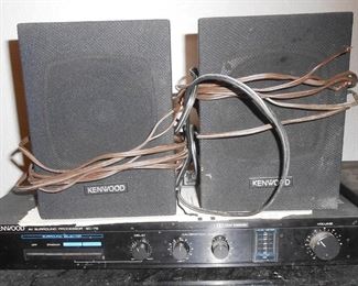 Kenwood stereo equipment