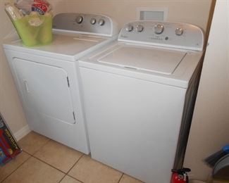 Whirlpool washer and dryer