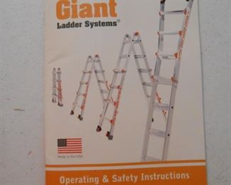 Folding ladder, yes we have the ladder