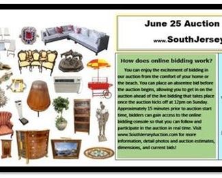 June 25th AUCTION